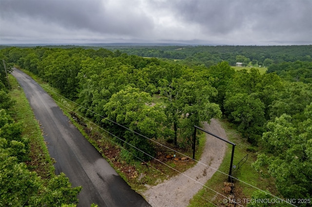 5687 Lake Jackson Rd, Mounds, OK 74047 - aerial view of a forest