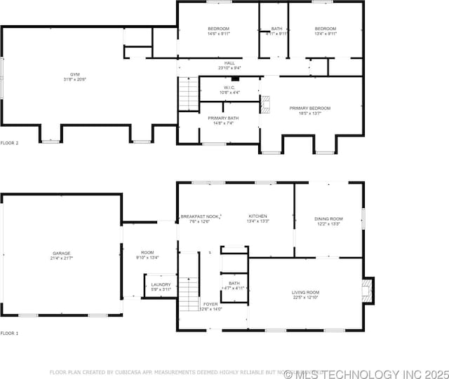 6506 E 99th St, Tulsa, OK 74133 - floor plan / room layout