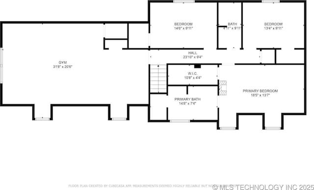 6506 E 99th St, Tulsa, OK 74133 - room layout