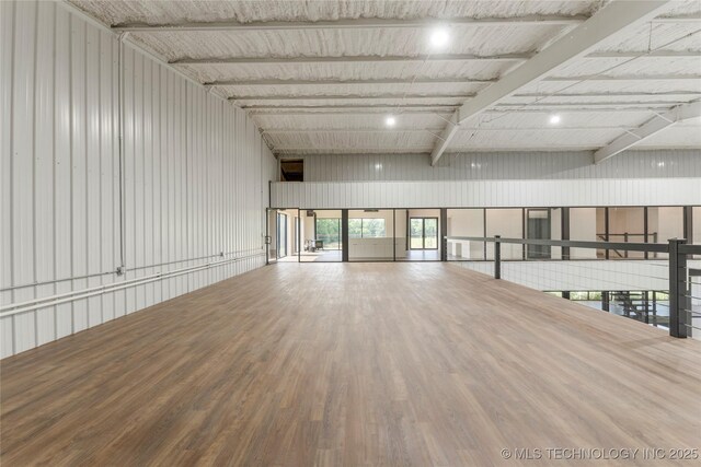 14382 Adams Rd, Mounds, OK 74047 - spare room with wood finished floors
