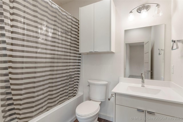 14382 Adams Rd, Mounds, OK 74047 - full bathroom with vanity and shower / tub combo