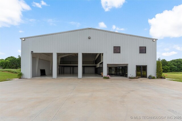 14382 Adams Rd, Mounds, OK 74047 - view of pole building with driveway