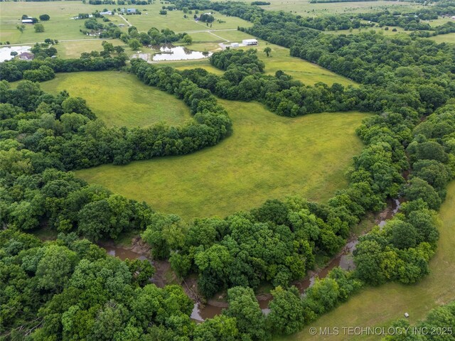 14382 Adams Rd, Mounds, OK 74047 - aerial view of sparsely populated area