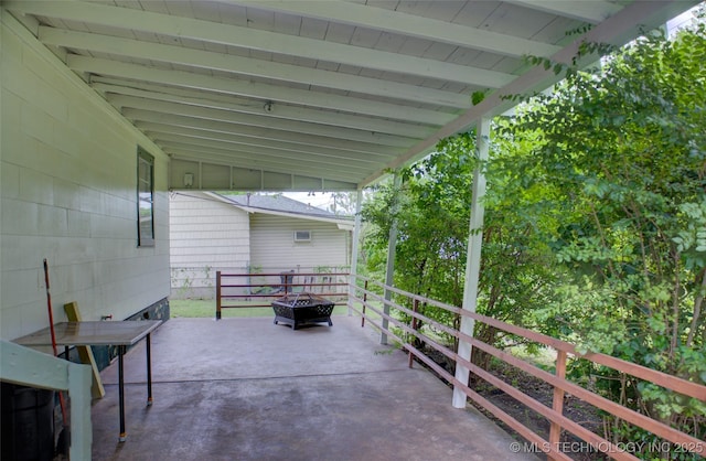 806 S New Haven Ave, Tulsa, OK 74112 - view of patio / terrace