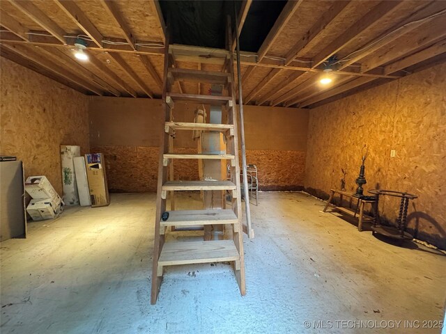 1524 W Maple St W, Durant, OK 74701 - view of basement