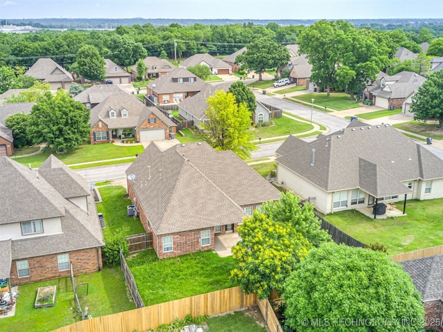 4610 E 142nd St S, Bixby, OK 74008 - aerial perspective of suburban area