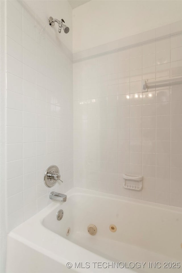 5202 Greenan Dr, Sand Springs, OK 74063 - full bathroom with a combined bath / shower with jetted tub