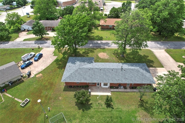 911 S Boyd Pl, Sapulpa, OK 74066 - view from above of property