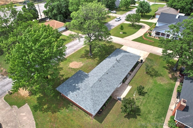 911 S Boyd Pl, Sapulpa, OK 74066 - drone / aerial view