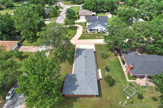911 S Boyd Pl, Sapulpa, OK 74066 - aerial overview of property's location featuring nearby suburban area