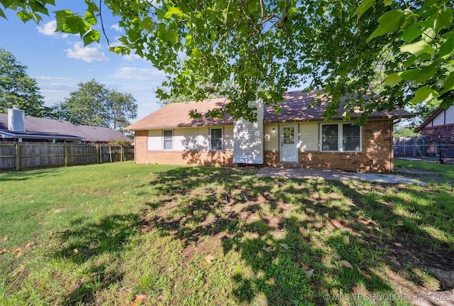 9703 N 109th E Ave, Owasso, OK 74055 - back of house with brick siding