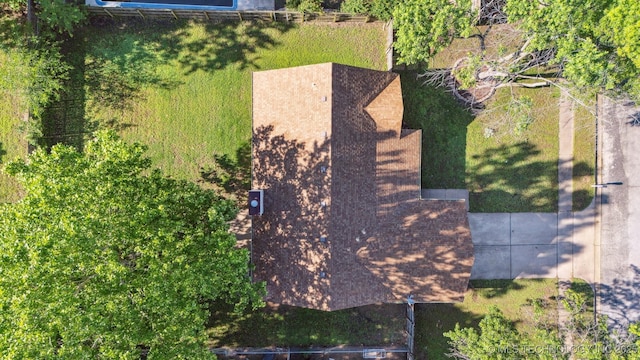 9703 N 109th E Ave, Owasso, OK 74055 - view from above of property