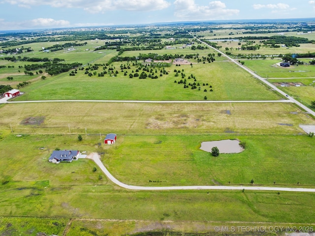 5757 W 181st St S, Mounds, OK 74047 - view of rural area with a pastoral area