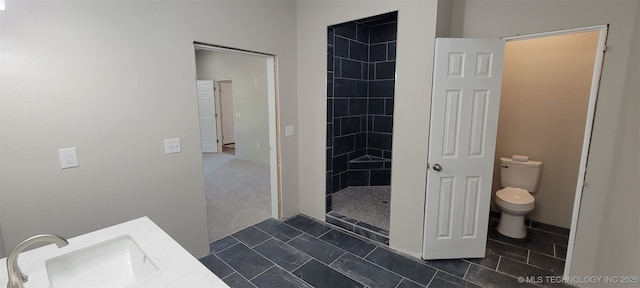 510 S Madison Ave, Wagoner, OK 74467 - full bath with a shower stall, toilet, and vanity