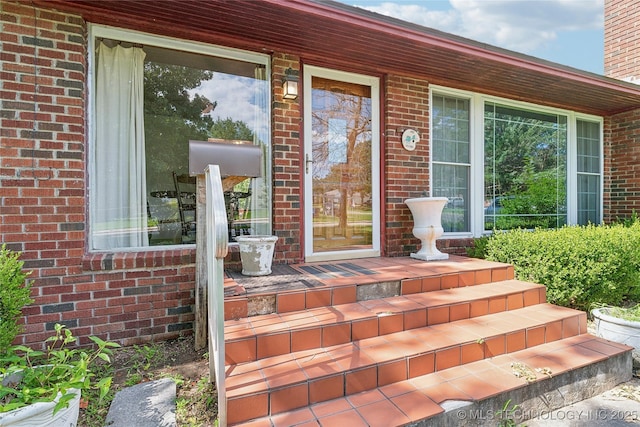 1401 E S Ave, Mcalester, OK 74501 - view of exterior entry featuring brick siding