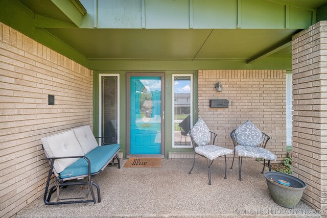 5212 S 68th E Pl, Tulsa, OK 74145 - entrance to property featuring brick siding