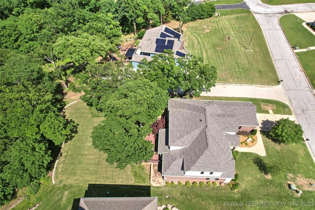 465 E 113th St S, Jenks, OK 74037 - aerial view of property and surrounding area