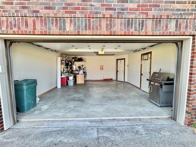 2102 N Peaceful Ln, Stigler, OK 74462 - view of garage