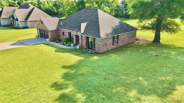 2102 N Peaceful Ln, Stigler, OK 74462 - view from above of property