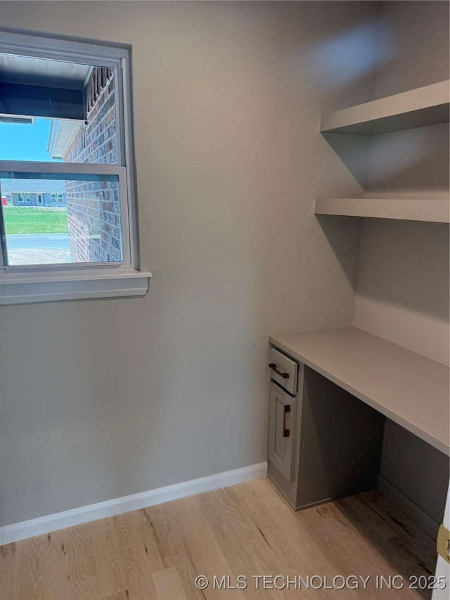 22832 E 106th Pl S, Broken Arrow, OK 74014 - unfurnished office featuring light wood finished floors and baseboards