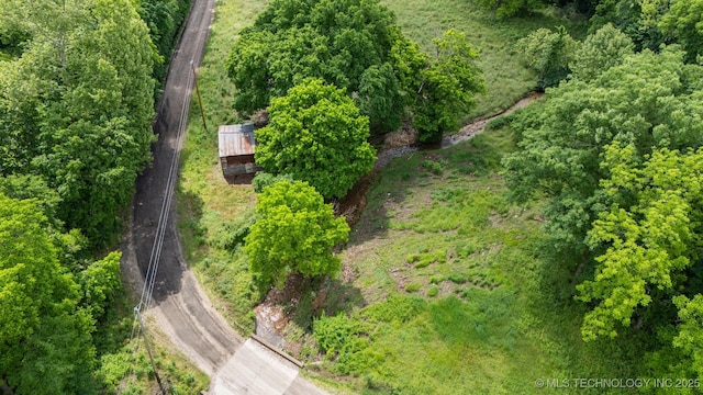 21745 E 660th Rd, Tahlequah, OK 74464 - bird's eye view