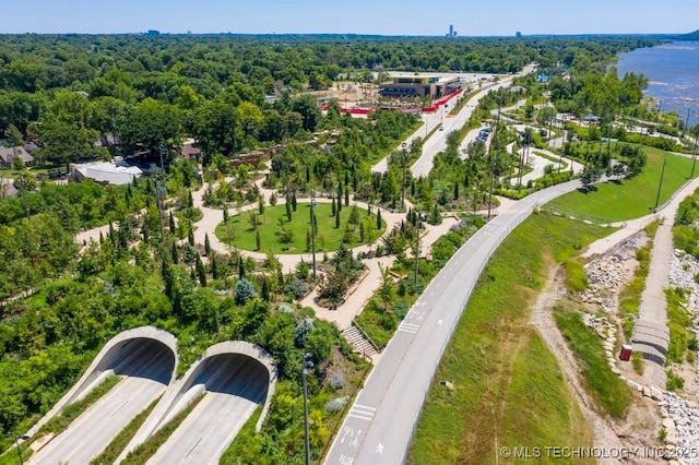 953 E 37th St, Tulsa, OK 74105 - bird's eye view of a heavily wooded area