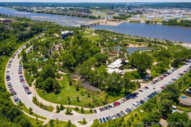 953 E 37th St, Tulsa, OK 74105 - aerial view of property's location featuring a nearby body of water