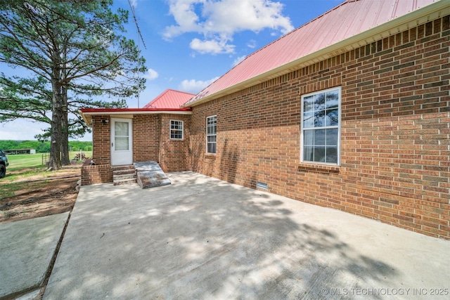 11029 N 3670th Rd, Okemah, OK 74884 - view of patio with entry steps
