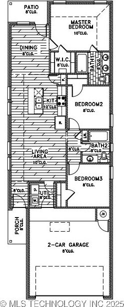 304 S 25th St, Collinsville, OK 74021 - room layout