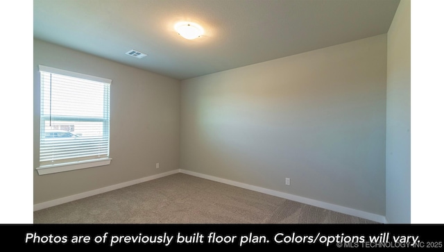 1411 E 149th Pl S, Glenpool, OK 74033 - spare room featuring carpet flooring and baseboards