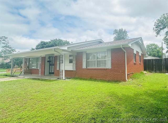 3405 S 85th E Ave, Tulsa, OK 74145 - view of front facade with brick siding