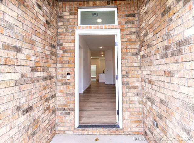 27790 E 109th Pl S, Coweta, OK 74429 - view of exterior entry with brick siding