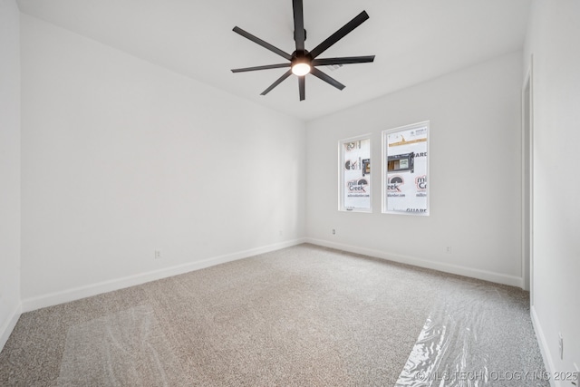 2357 E 134th Cir, Bixby, OK 74008 - carpeted empty room with ceiling fan and baseboards