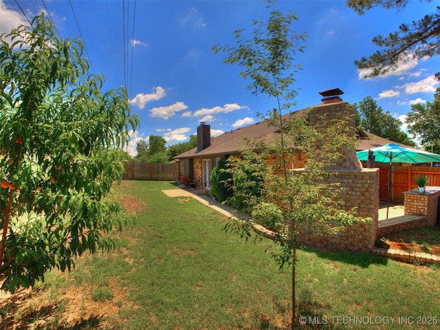 324 W Roanoke St, Broken Arrow, OK 74011 - view of yard featuring a patio