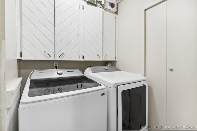 11200 E 112th St N, Owasso, OK 74055 - laundry room with independent washer and dryer and cabinet space