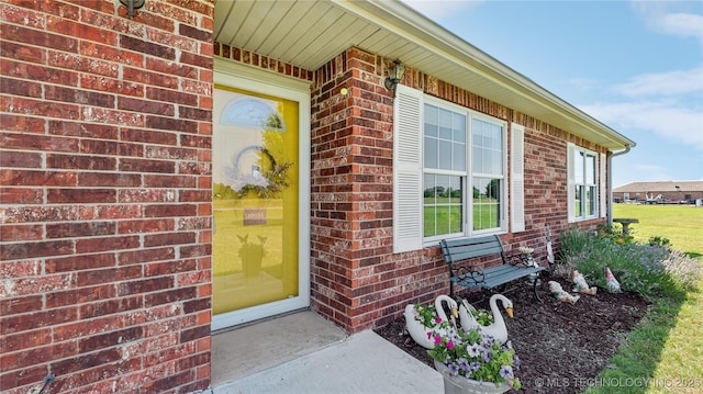 30955 S 4240th Rd, Inola, OK 74036 - entrance to property featuring brick siding