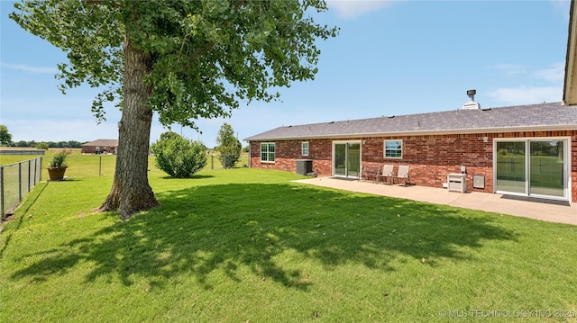 30955 S 4240th Rd, Inola, OK 74036 - view of yard with a patio and cooling unit