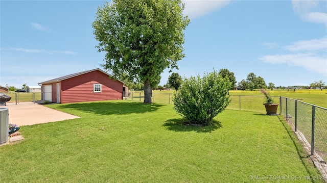 30955 S 4240th Rd, Inola, OK 74036 - view of yard featuring a garage and an outbuilding