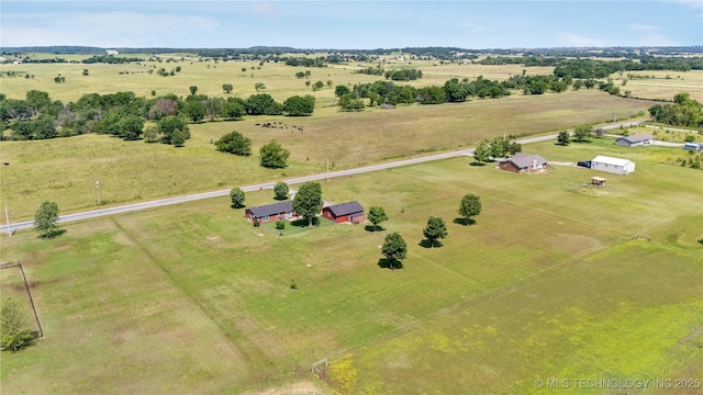 30955 S 4240th Rd, Inola, OK 74036 - overview of rural landscape featuring a pastoral area