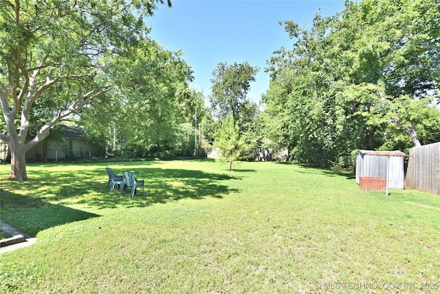 464 S Allegheny Ave, Tulsa, OK 74112 - view of yard