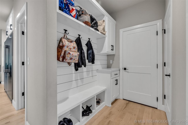 5769 S 256th E Ave, Broken Arrow, OK 74014 - mudroom featuring light wood finished floors