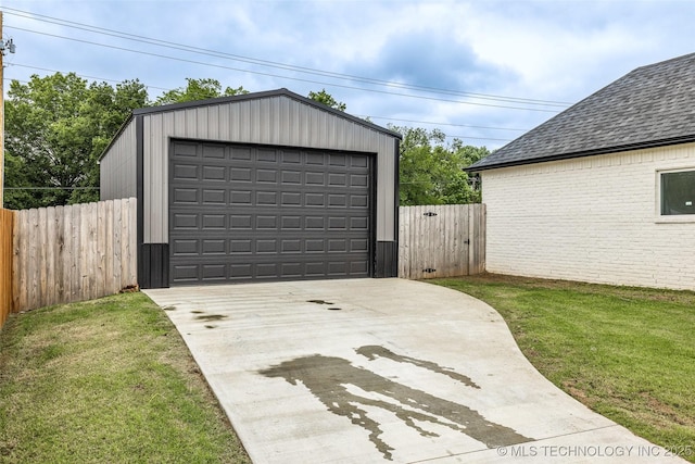 5769 S 256th E Ave, Broken Arrow, OK 74014 - view of detached garage