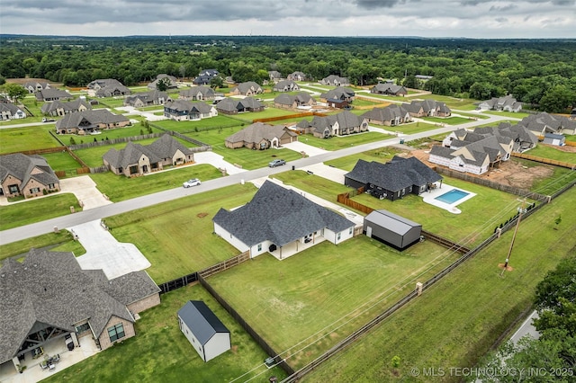 5769 S 256th E Ave, Broken Arrow, OK 74014 - aerial view of residential area