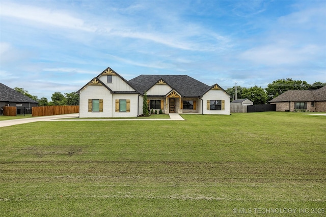 5769 S 256th E Ave, Broken Arrow, OK 74014 - modern inspired farmhouse featuring board and batten siding