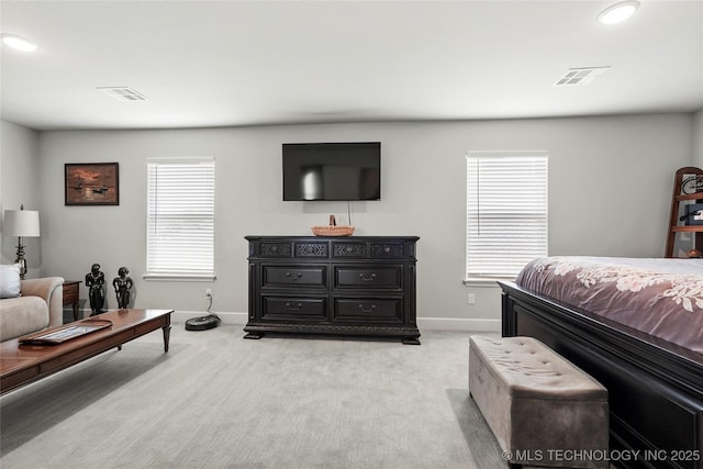 8617 E Hartford St, Broken Arrow, OK 74014 - bedroom featuring baseboards, recessed lighting, and light carpet
