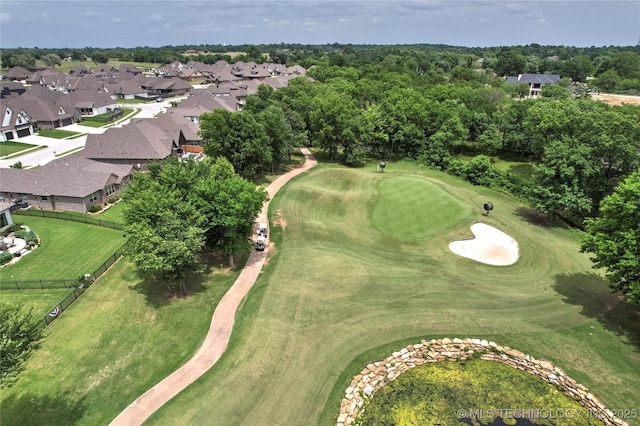 8617 E Hartford St, Broken Arrow, OK 74014 - view of property location featuring a golf course and nearby suburban area