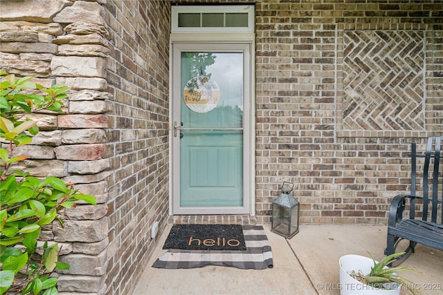2704 W Imperial St, Broken Arrow, OK 74011 - property entrance featuring brick siding