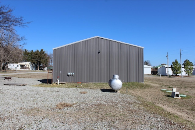 232 N Erie St, Eufaula, OK 74425 - view of pole building