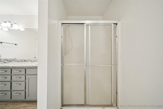 10901 E 95th St N, Owasso, OK 74055 - full bath with double vanity and a shower stall