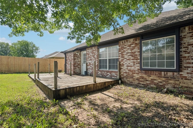 10901 E 95th St N, Owasso, OK 74055 - view of wooden deck